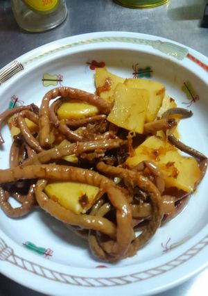 タケノコとぜんまいのピリ辛おかか煮-レシピのメイン写真