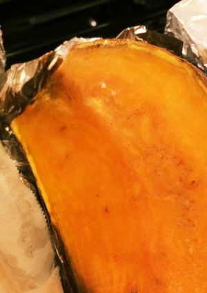 アメリカのスイートポテトで焼き芋-レシピのメイン写真
