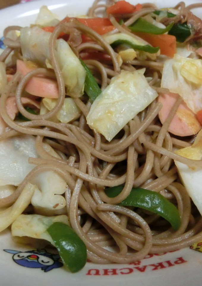 和蕎麦の焼きそば-レシピのメイン写真
