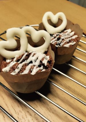 雪のガトーショコラ 材料2つで簡単♪-レシピのメイン写真