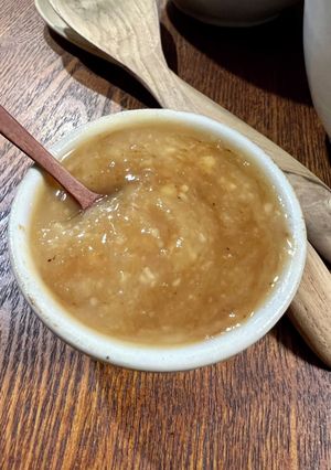 七草粥にも！しょうが風味の甘味噌だれ-レシピのメイン写真