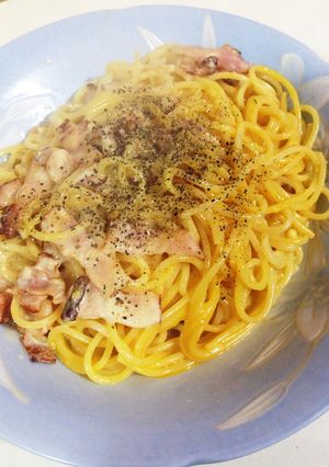 濃厚カルボナーラ-レシピのメイン写真