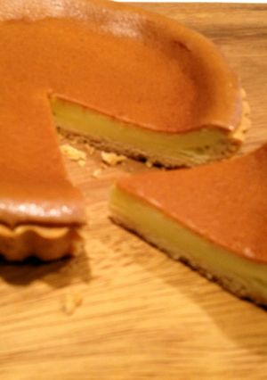 クリームチーズ半分!ベイクドチーズケーキ-レシピのメイン写真