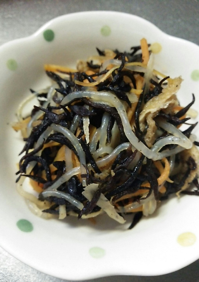 我が家のひじきの煮物☆-レシピのメイン写真