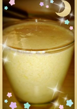 レンジで簡単♪栄養たっぷりバナナｼｪｲｸ-レシピのメイン写真
