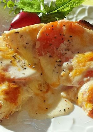 グラタンの次の日は♡簡単クロックムッシュ-レシピのメイン写真