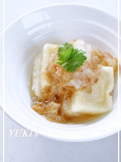 ★からみ揚げ餅★みぞれなめたけ★-レシピのメイン写真