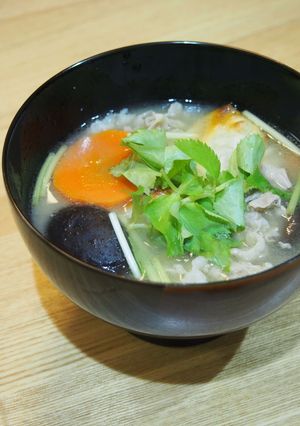 焼き餅入り豚汁-レシピのメイン写真