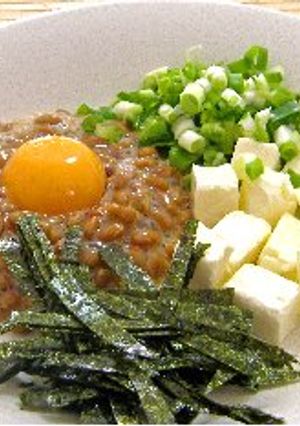 クリームチーズ納豆☆つまみにごはんに！-レシピのメイン写真