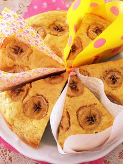 HMで簡単!砂糖不使用♡バナナケーキ-レシピのメイン写真