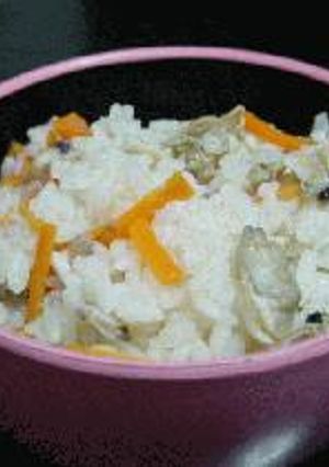 あさりの炊き込みご飯-レシピのメイン写真
