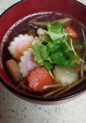 母のお雑煮-レシピのメイン写真