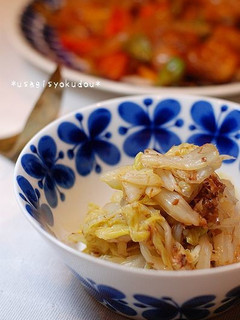 材料3つ♬白菜のオカカ和え-レシピのメイン写真