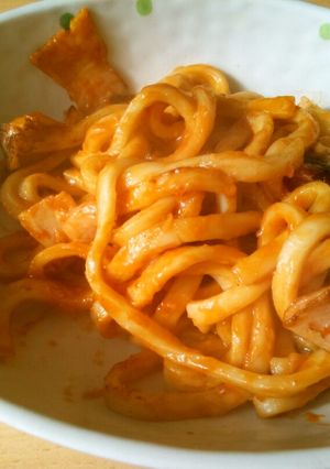 カレーのルーで焼うどん☆☆☆-レシピのメイン写真