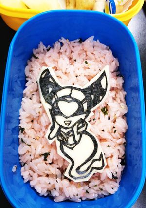 妖怪ウォッチ☆フゥミン☆キャラ弁-レシピのメイン写真