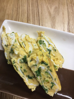 七草入り・卵焼き-レシピのメイン写真