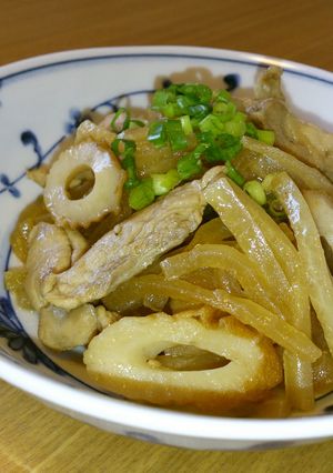 簡単！大根を豚肉と竹輪で炒めた定番おかず-レシピのメイン写真