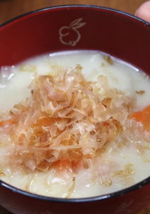 京都の実家の味。定番白味噌雑煮♪-レシピのメイン写真