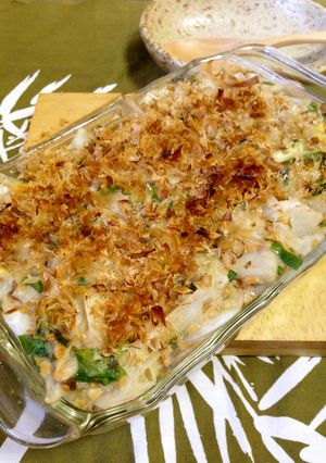 とろ〜り♪里芋と納豆の和グラタン-レシピのメイン写真