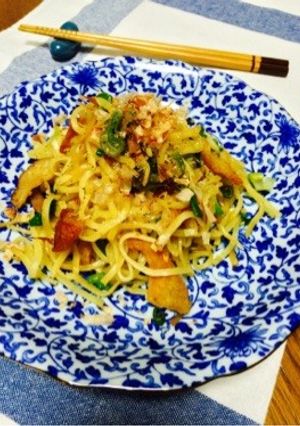 ネギだけで旨い★醤油焼きそば-レシピのメイン写真