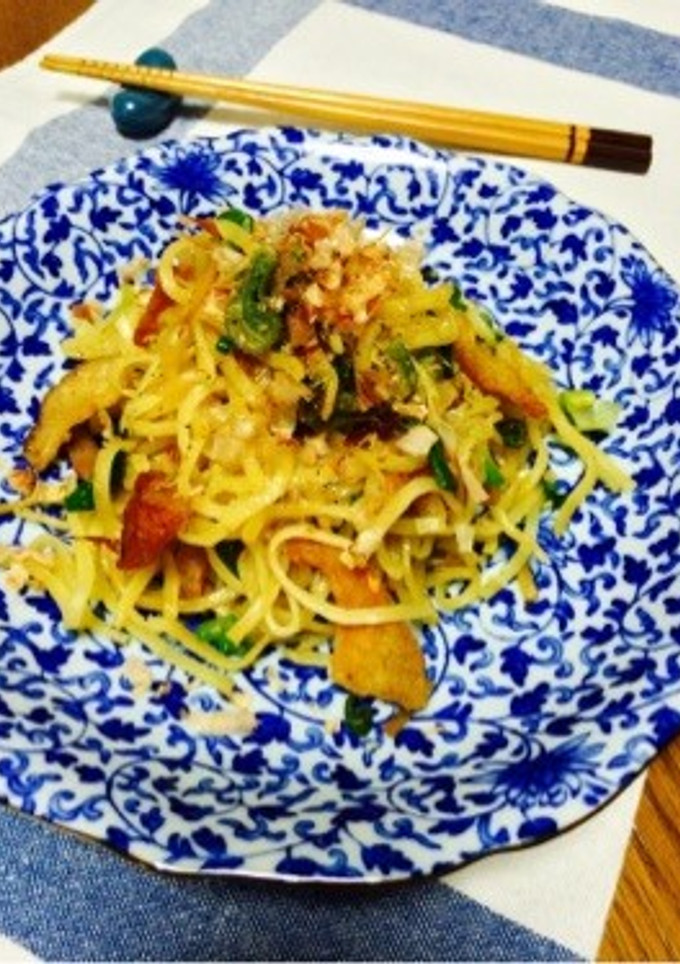 ネギだけで旨い★醤油焼きそば-レシピのメイン写真
