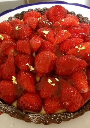バレンタイン！苺のショコラタルト-レシピのメイン写真