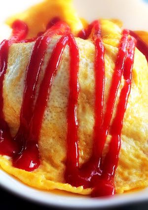 チーズインオムライス♡-レシピのメイン写真