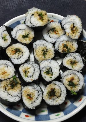 かつお節と香菜の千葉県エスニックのり巻き-レシピのメイン写真
