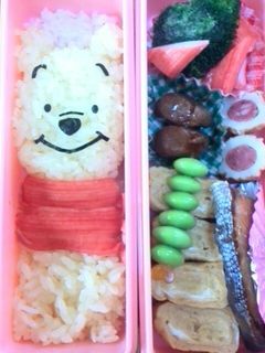 キャラ弁 プーさん-レシピのメイン写真