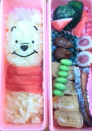 キャラ弁　プーさん-レシピのメイン写真