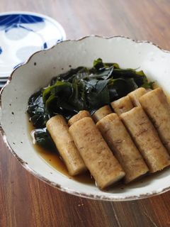 ごぼうとわかめの煮物-レシピのメイン写真