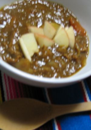 長野の思ひで~豚林檎カレー-レシピのメイン写真