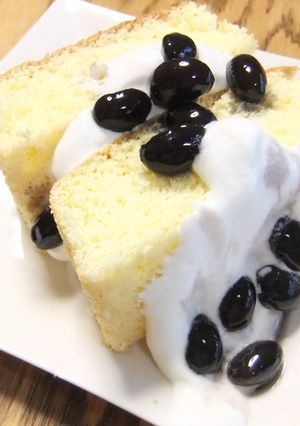 黒豆のおやつケーキ-レシピのメイン写真