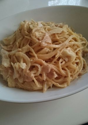 ツナパテとキャベツのパスタ-レシピのメイン写真