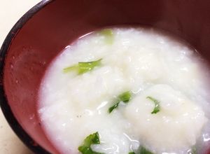 七草粥の日に作って貰った♡餅菜粥-レシピのメイン写真