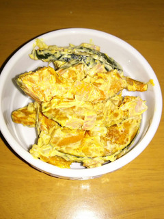 簡単♪焼きかぼちゃのマヨサラダ♪-レシピのメイン写真
