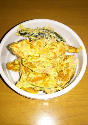 簡単♪焼きかぼちゃのマヨサラダ♪-レシピのメイン写真