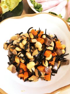 大豆とひじきの五目豆-レシピのメイン写真