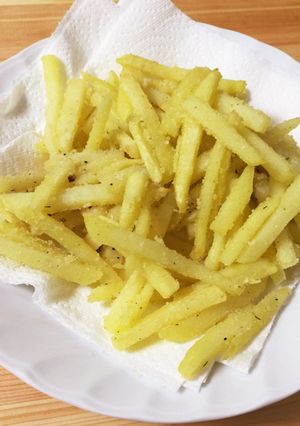 フライパンで簡単！ポテトフライ-レシピのメイン写真