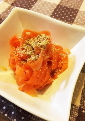 ピーラーで超簡単！にんじんサラダ♡-レシピのメイン写真