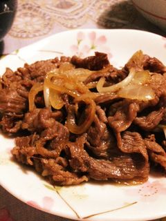 超簡単すき焼き風牛肉のおかず<15分!>-レシピのメイン写真