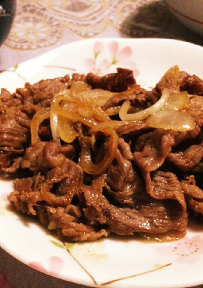 超簡単すき焼き風牛肉のおかず<15分！>-レシピのメイン写真
