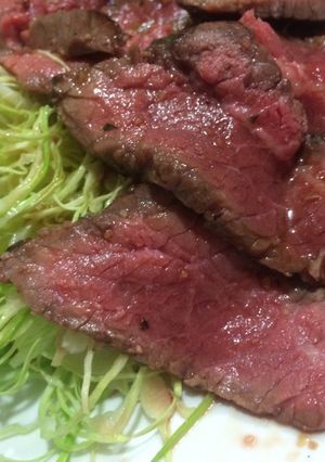 超簡単！グリルで美味しいローストビーフ-レシピのメイン写真