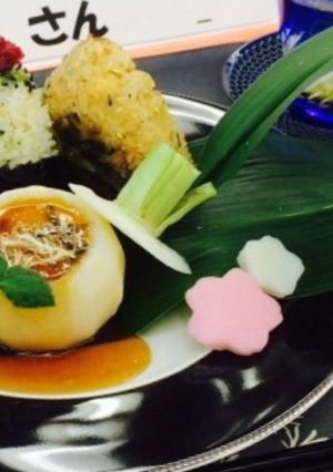 ネギ味噌チー焼きおにぎり-レシピのメイン写真
