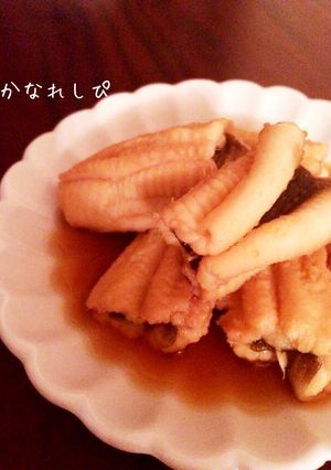 煮アナゴ？いいえ、煮メジロです-レシピのメイン写真