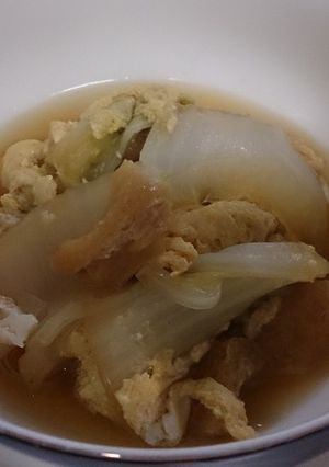 あともう一品ってときに白菜のたまごとじ-レシピのメイン写真