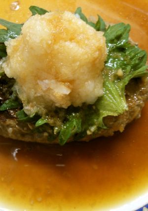 簡単 手作り 和風おろし ハンバーグ♪-レシピのメイン写真