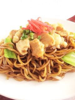 牛ホルモン焼きそば-レシピのメイン写真