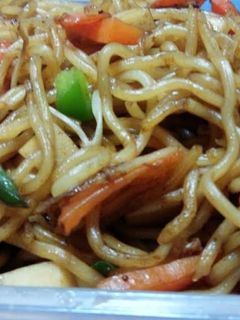 かまぼこ入り焼きそば-レシピのメイン写真