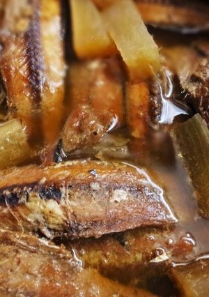 材料簡単！骨までイケちゃう！サンマの煮付-レシピのメイン写真